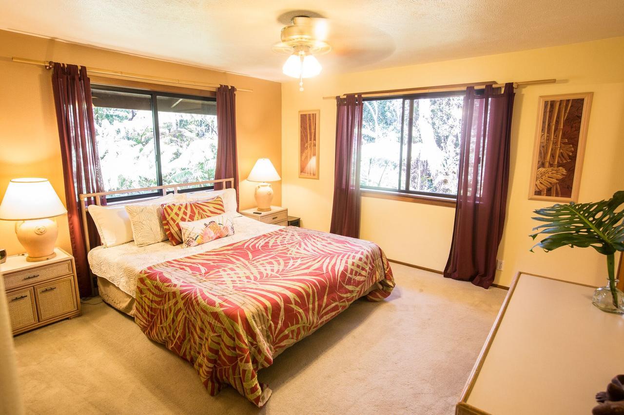 Hale Mauna Loa Upper Level With Shared Hot Tub Волкано Экстерьер фото