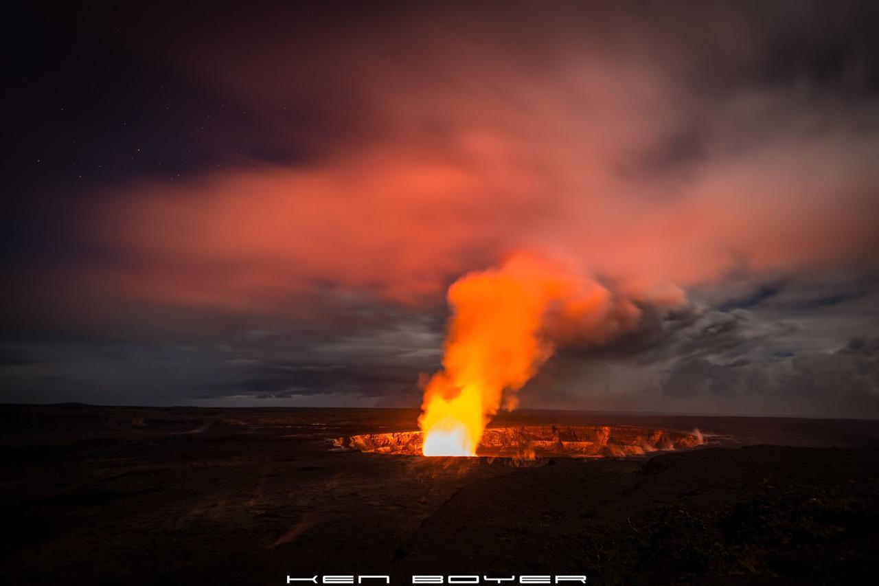 Hale Mauna Loa Upper Level With Shared Hot Tub Волкано Экстерьер фото
